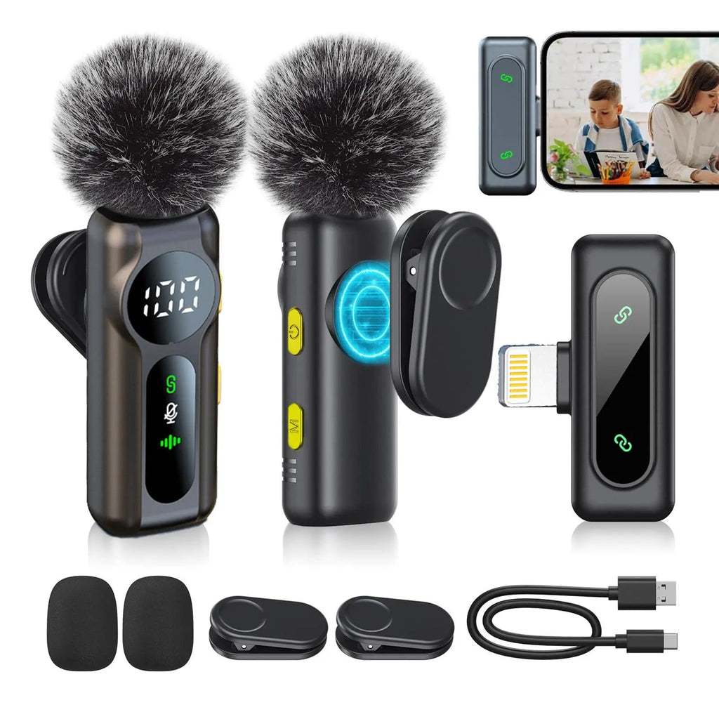Wireless Clip-On Mics Pack