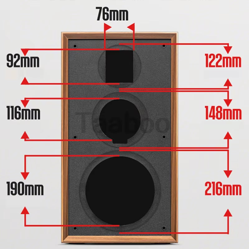 Handcrafted Wooden Speaker Box