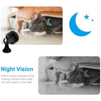 SZDUDU 1080P HD Wifi Mini Security Camera, Small Home Security Camera for Indoor Outdoor