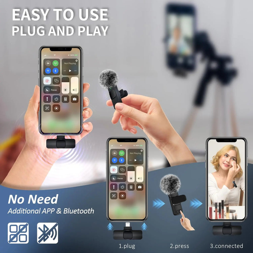 Wireless Clip-On Mics Pack