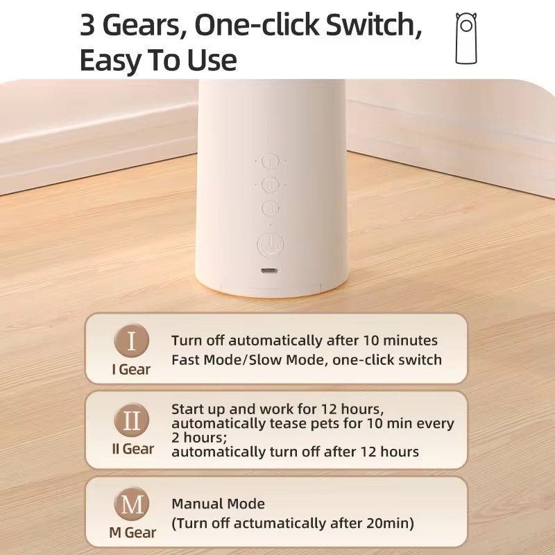 Smart Interactive Pet Laser Toy