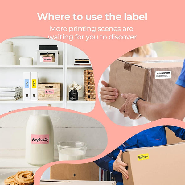 Versatile Thermal Label Stickers