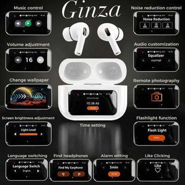 Sleek Sound-Proof Bluetooth Buds