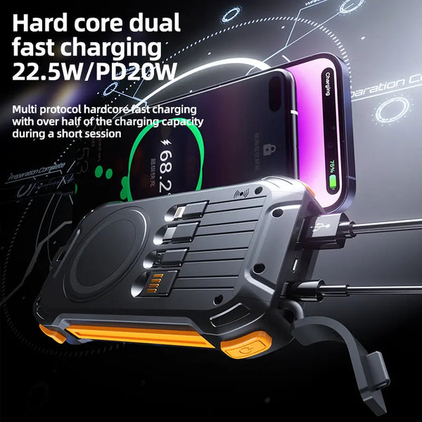 Solar Power On-the-Go Charger