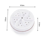 TurboClean™ Mini Washer: USB-Powered Ultrasonic Laundry Solution for Home & Travel