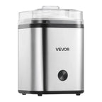 【Summerfinds】Vevor Ice Cream Maker, 2.11 Qt. Large Capacity, Electric Automatic Ice-Cream Machine, with Easy Operation & Cleaning, Stainless Steel Shell, for Homemade Frozen Yogurt, Fruit Sorbet, Gelato, Silver