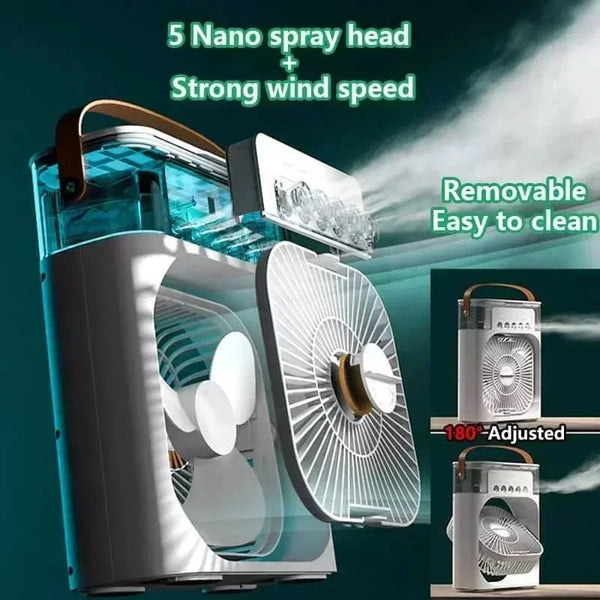 BreezeGlow Portable Air Cooler