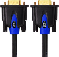 VGA Cable, VGA to VGA HD15 Monitor Cable for PC Laptop TV Projector-3Feet