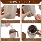 Effortless Stirring Mug