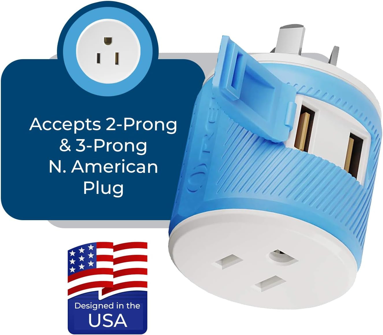 Universal Travel Adapter for Women