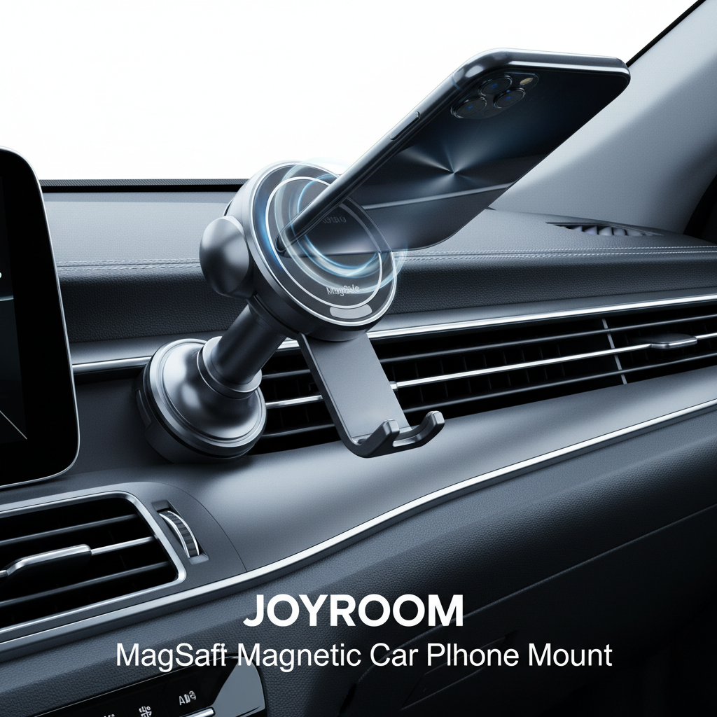 for Magsafe Car Mount, All-Metal Magnetic Phone Holder for Car, [Stronger Magnet] Car Magnet Phone Mount for Dash, Fit for Iphone 16 15 14 13 12